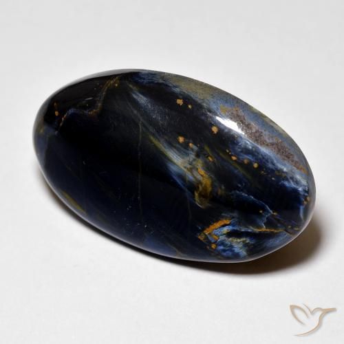 12.46ct Natural Multicolor Pietersite, Oval, Opaque