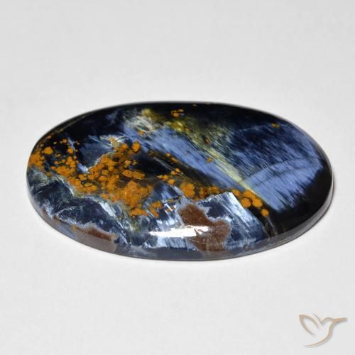 Pietersite Gemstone in 25.6 x 16.9 mm Size for Sale, Pietersite Stone in Multicolor Color