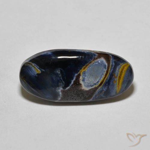 4.38ct Natural Multicolor Pietersite, Oval, Opaque