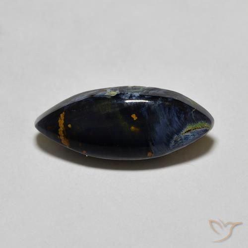 3.41ct Natural Multicolor Pietersite, Marquise, Translucent