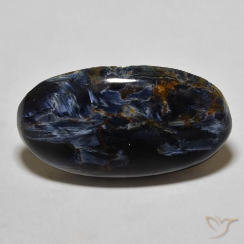 12.62ct Natural Multicolor Pietersite, Oval, Opaque