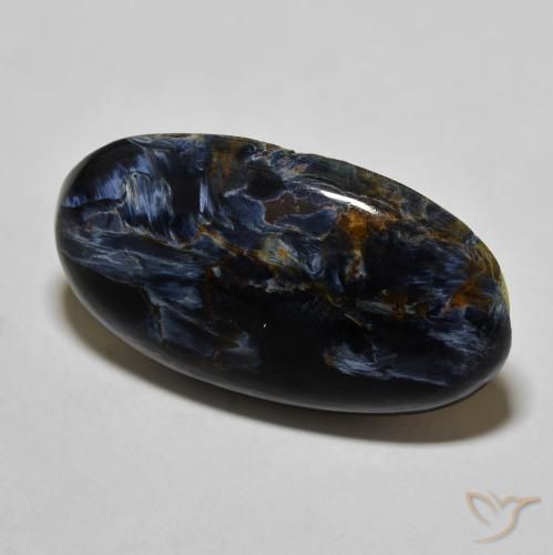12.62 ct Multicolor Pietersite Stone, Natural Pietersite in Oval Cabochon Shape for Sale