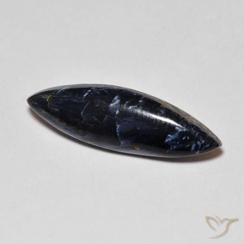 4.09ct Natural Multicolor Pietersite, Marquise, Opaque