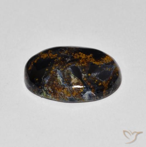 Pietersite Gemstone in 14 x 10 mm (calibrated) Size for Sale, Pietersite Stone in Multicolor Color