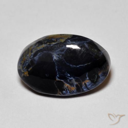 5.48ct Natural Multicolor Pietersite, Oval, Opaque