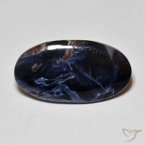 5.06ct Natural Multicolor Pietersite, Oval, Opaque