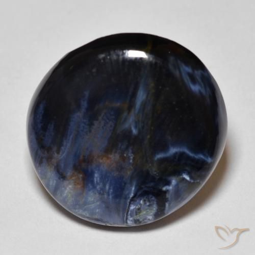 10.45ct Natural Multicolor Pietersite, Round, Opaque