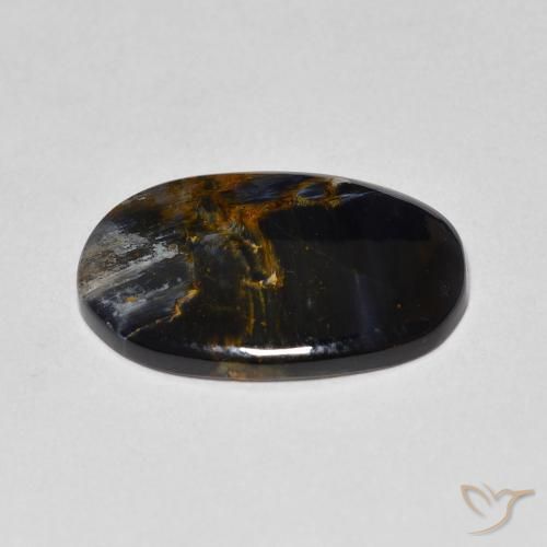Pietersite Gemstone in 16.9 x 11.3 mm Size for Sale, Pietersite Stone in Multicolor Color