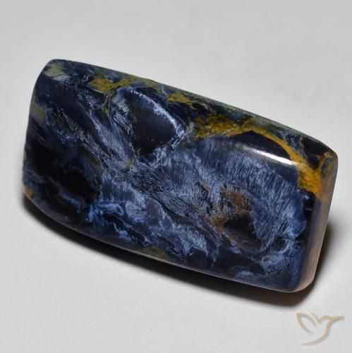 23.05 ct Multicolor Pietersite Stone, Natural Pietersite in Baguette Cabochon Shape for Sale