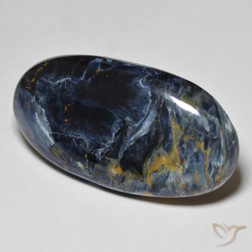 21.80 ct Multicolor Pietersite Stone, Natural Pietersite in Oval Cabochon Shape for Sale