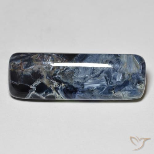 13.00 ct Multicolor Pietersite Stone, Natural Pietersite in Baguette Cabochon Shape for Sale