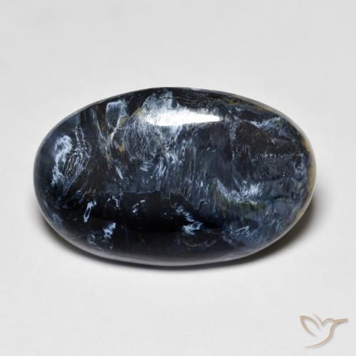5.82 ct Multicolor Pietersite Stone, Natural Pietersite in Oval Cabochon Shape for Sale