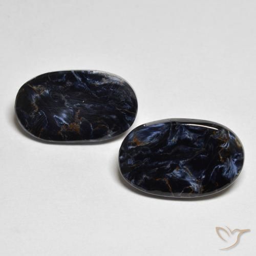 10.39 ct Oval Pietersite, 17.1 x 10.8 mm From Namibia, Photo A