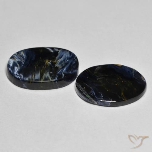 Pietersite Gemstones in 15.3 x 11 mm Size for Sale, Pietersite Stones in Multicolor Color