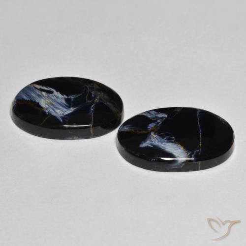 Pietersite Gemstones in 17.2 x 11.5 mm Size for Sale, Pietersite Stones in Multicolor Color