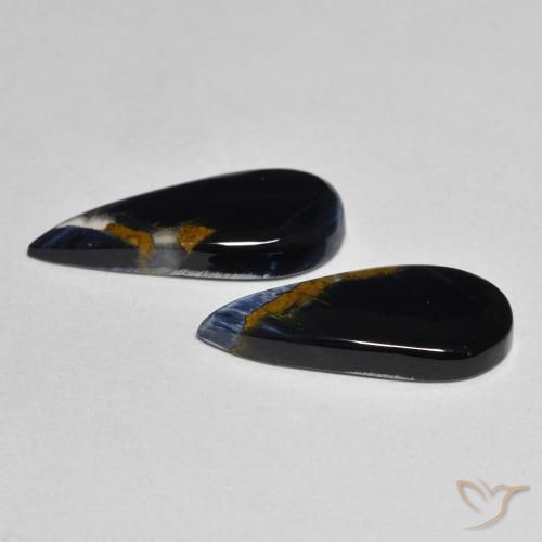 Pietersite Gemstones in 17.5 x 7.8 mm Size for Sale, Pietersite Stones in Multicolor Color