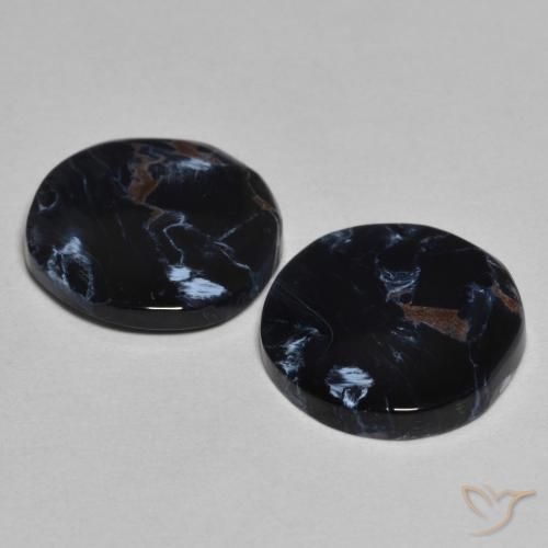 Pietersite Gemstones in 11 mm (calibrated) Size for Sale, Pietersite Stones in Multicolor Color