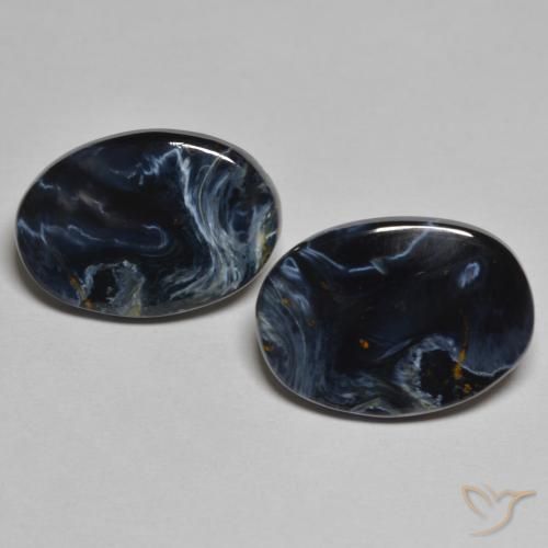 9.78ctw Natural Multicolor Pietersite, Oval, Opaque