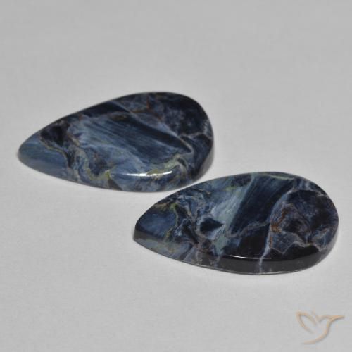 Pietersite Gemstones in 19.1 x 12.2 mm Size for Sale, Pietersite Stones in Multicolor Color