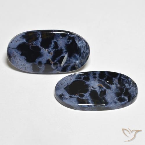 10.91 ctw Multicolor Pietersite Stones, Natural Pietersite in Oval Cabochon Shape for Sale