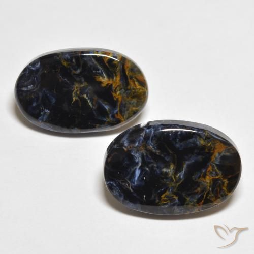 8.84ctw Natural Multicolor Pietersite, Oval, Opaque