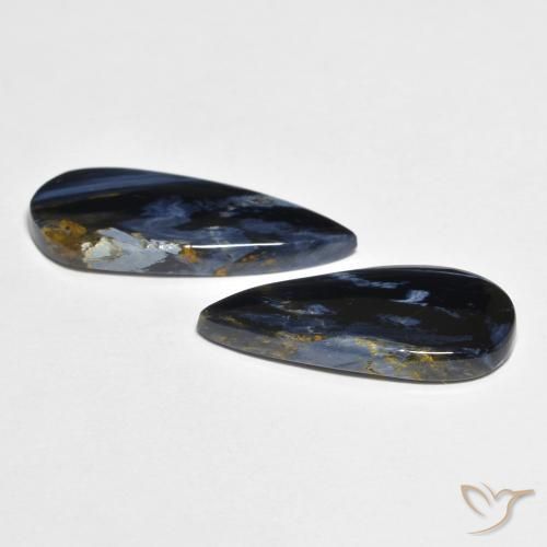 Pietersite Gemstones in 18.9 x 7.4 mm Size for Sale, Pietersite Stones in Multicolor Color