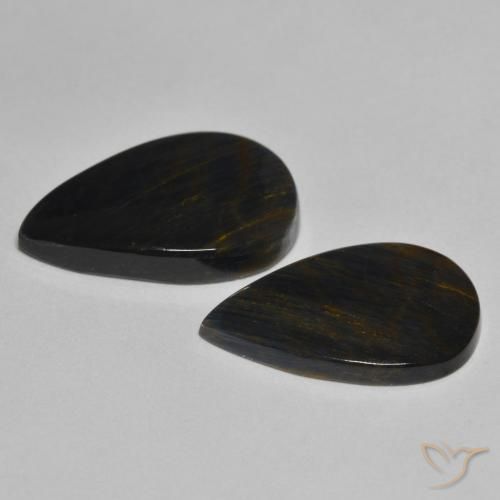 Pietersite Gemstones in 17.5 x 11.3 mm Size for Sale, Pietersite Stones in Multicolor Color