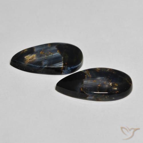 Pietersite Gemstones in 17.5 x 9.2 mm Size for Sale, Pietersite Stones in Multicolor Color