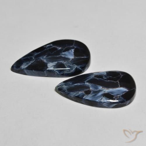Pietersite Gemstones in 19.7 x 11.4 mm Size for Sale, Pietersite Stones in Multicolor Color