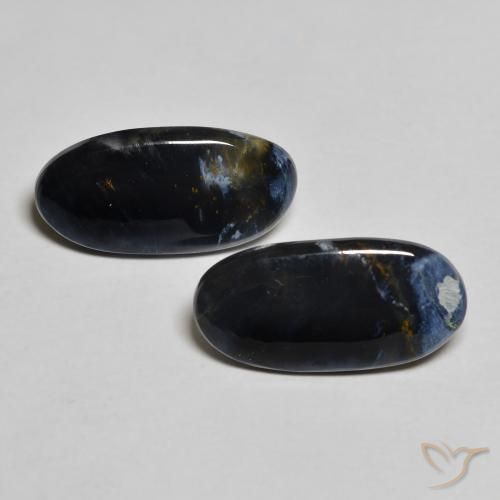 5.26ctw Natural Multicolor Pietersite, Oval, Opaque