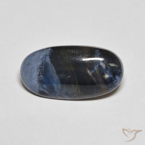 4.76 ct Oval Pietersite, 17.4 x 9.1 mm From Namibia, Photo A