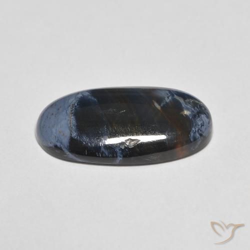 Pietersite Gemstone in 17.4 x 9.1 mm Size for Sale, Pietersite Stone in Multicolor Color