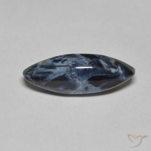2.39 ct Marquise Pietersite, 16.1 x 5.7 mm From Namibia, Photo A