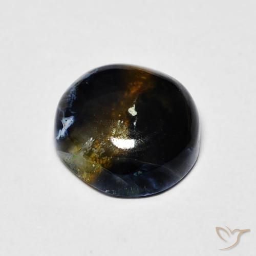 Pietersite Gemstone in 7.5 mm (calibrated) Size for Sale, Pietersite Stone in Multicolor Color