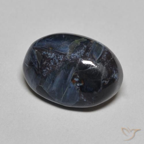 4.92 ct Multicolor Pietersite Stone, Natural Pietersite in Oval Cabochon Shape for Sale