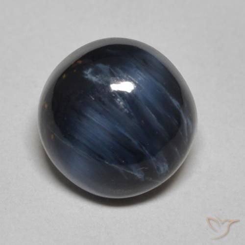 1.86ct Natural Multicolor Pietersite, Round, Opaque