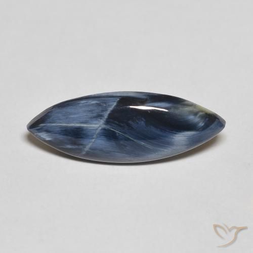 20,9 x 7,6mm marquise schliff mehrfarbiger Pietersite aus Namibia, Gewicht von 4,06 ct, natürlicher Edelstein in Opaque Reinheit, 1 Stück marquise schliff Pietersite - Farbe: Mehrfarbig, Mohs-Härte von 6,5 - 7 Geeignet für den täglichen Gebrauch im Schmuck, Photo A