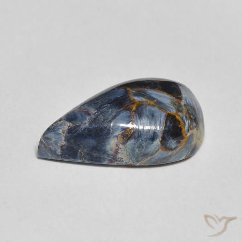 Pietersite Gemstone in 13.9 x 7.9 mm Size for Sale, Pietersite Stone in Multicolor Color