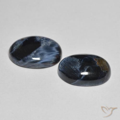 Pietersite Gemstones in 10.9 x 7.8 mm Size for Sale, Pietersite Stones in Multicolor Color