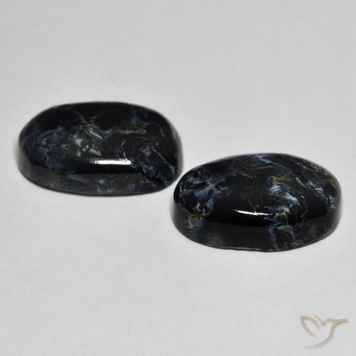 Pietersite Gemstones in 12 x 8 mm (calibrated) Size for Sale, Pietersite Stones in Multicolor Color