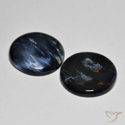 Pietersite Gemstones in 14 mm (calibrated) Size for Sale, Pietersite Stones in Multicolor Color