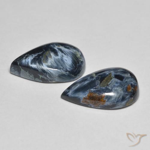 Pietersite Gemstones in 12.4 x 7.6 mm Size for Sale, Pietersite Stones in Multicolor Color