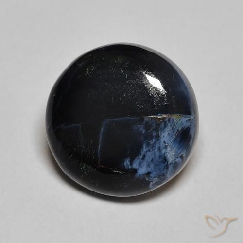 4.65 ct Multicolor Pietersite Stone, Natural Pietersite in Round Cabochon Shape for Sale