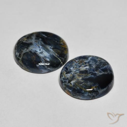 Pietersite Gemstones in 12 mm (calibrated) Size for Sale, Pietersite Stones in Multicolor Color