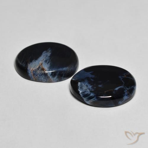 Pietersite Gemstones in 14.3 x 11.1 mm Size for Sale, Pietersite Stones in Multicolor Color
