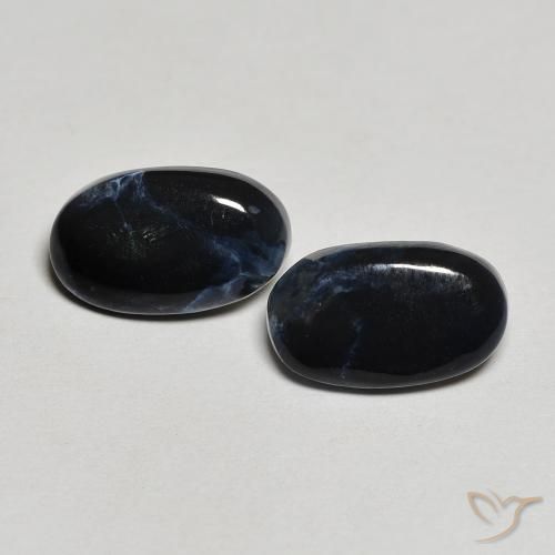 3.31 ct Oval Pietersite, 10.3 x 6.3 mm From Namibia, Photo A