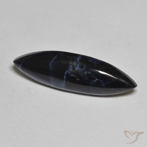3.67ct Natural Multicolor Pietersite, Marquise, Opaque