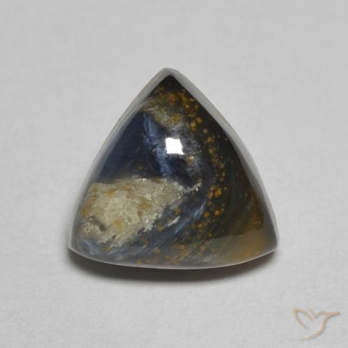 1.82ct Natural Multicolor Pietersite, Trillion, Opaque