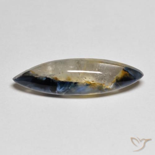 3.46ct Natural Multicolor Pietersite, Marquise, Translucent