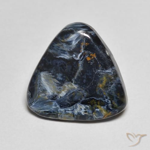 4.23 ct Trillion Pietersite, 13.5 x 12.8 mm From Namibia, Photo A